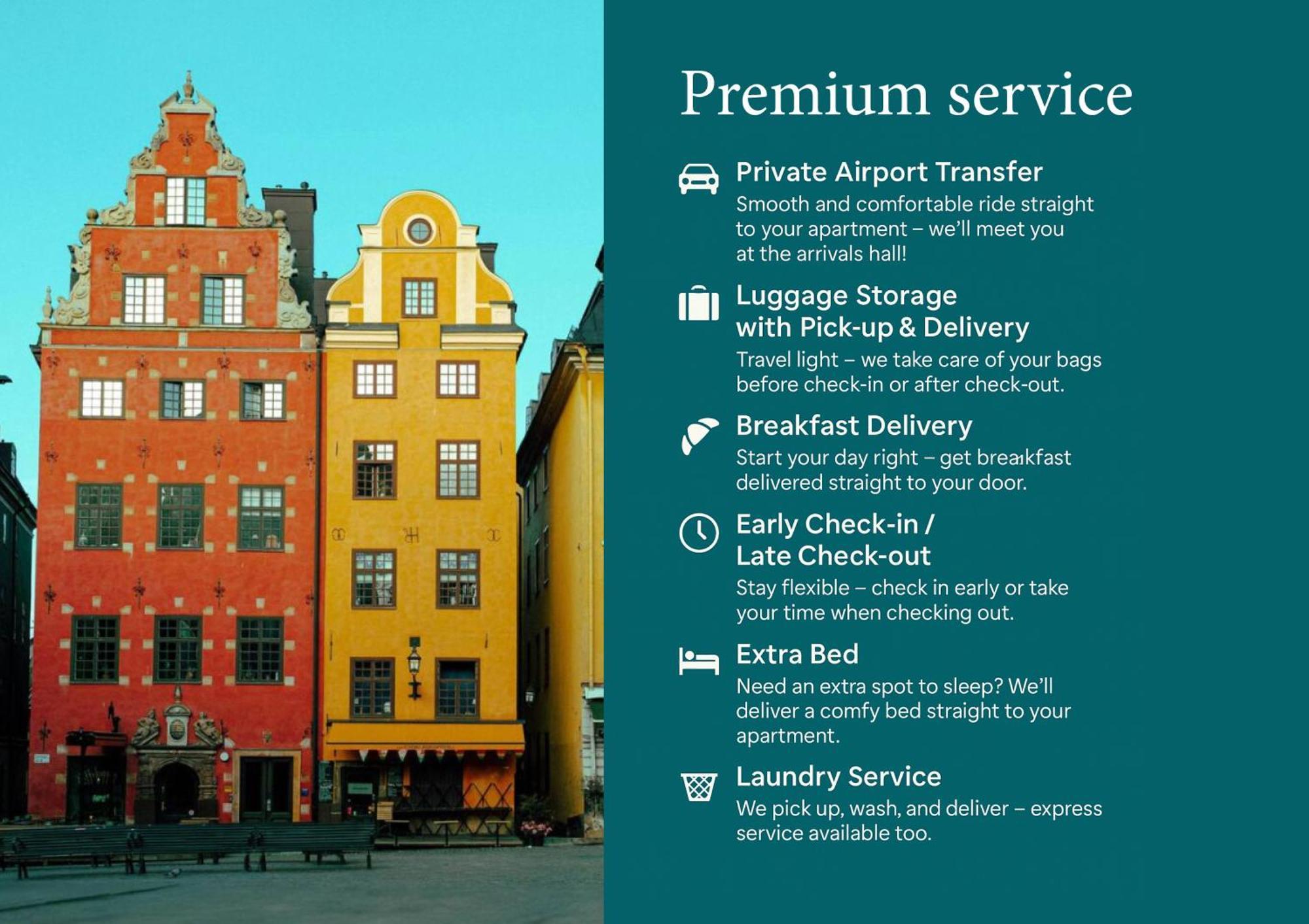 Laegenhet Med Fantastiskt Laege Appartement Stockholm Buitenkant foto
